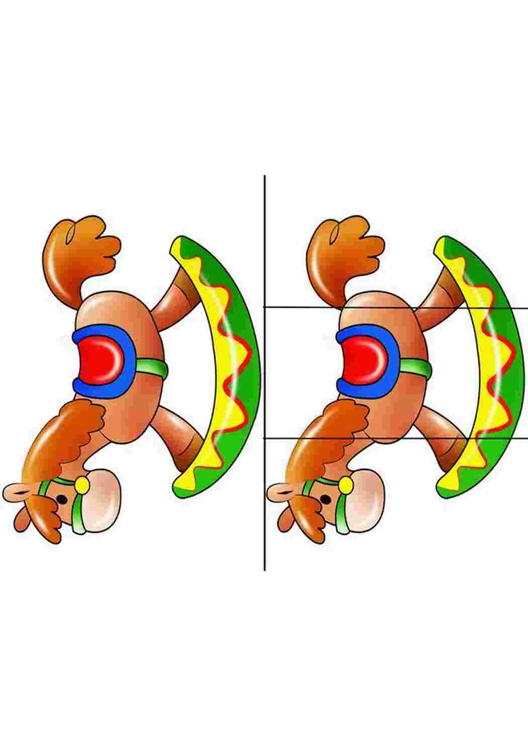  разрезные картинки для детей