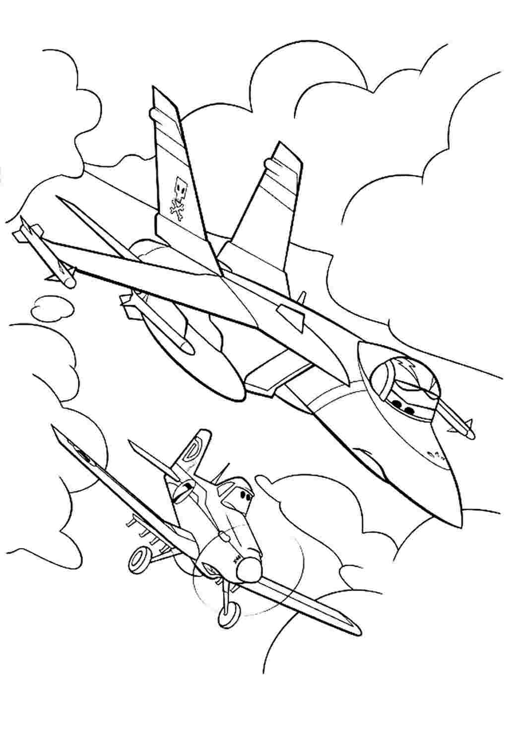 Раскраски картинки на рабочий стол онлайн Самолеты дисней, полет в воздухе Раскраски для мальчиков