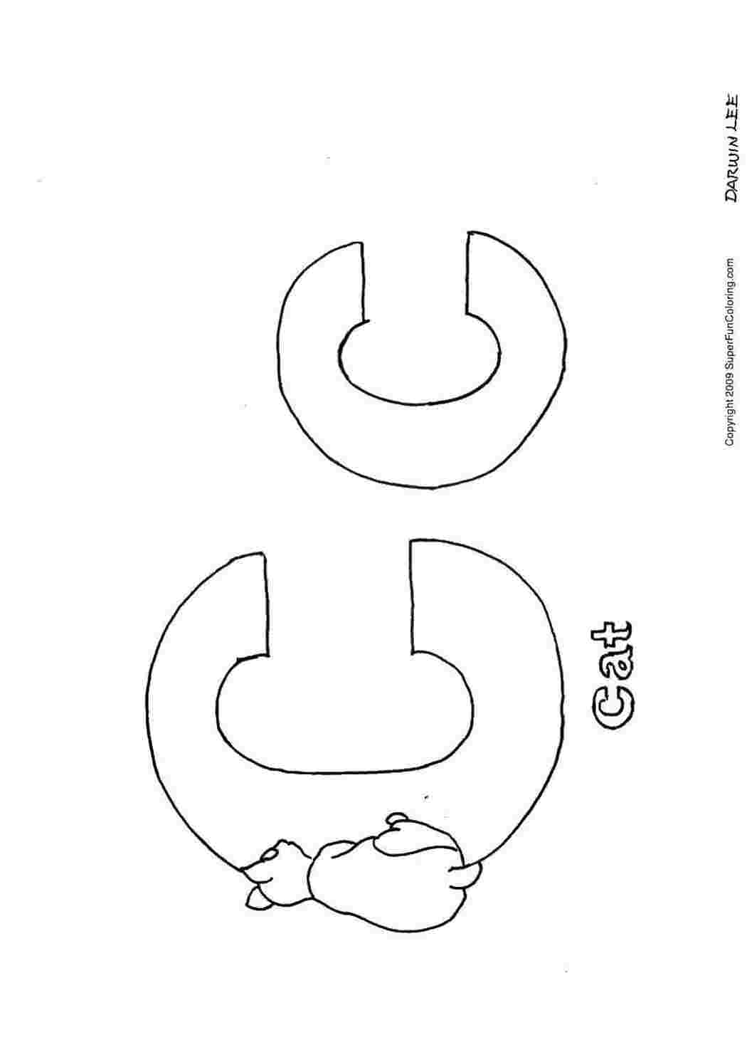 Раскраски К, кошка Английский алфавит английский алфавит, буквы, кошки