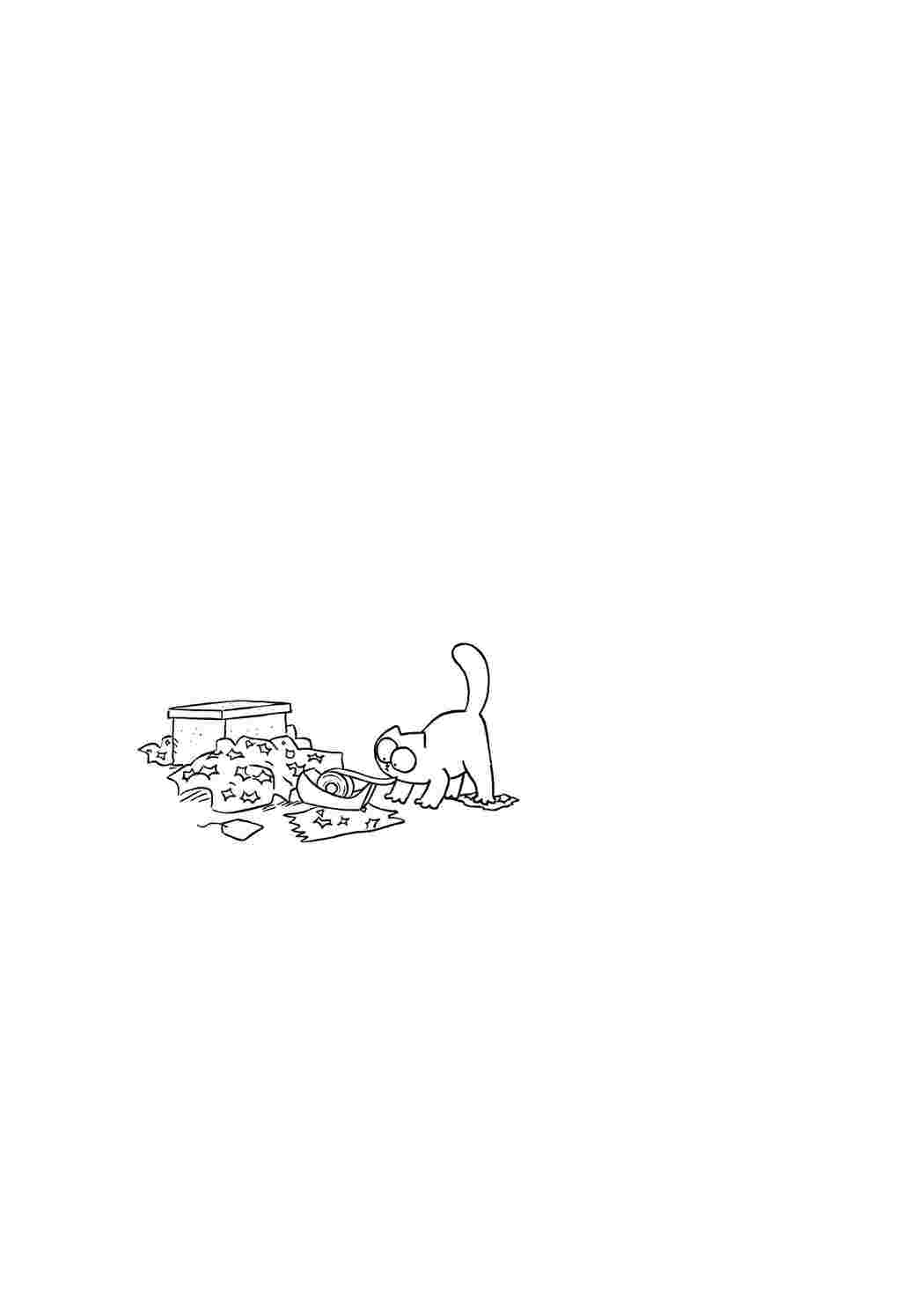 Раскраски Кот саймона кот саймона мультфильмы, кот Саймона