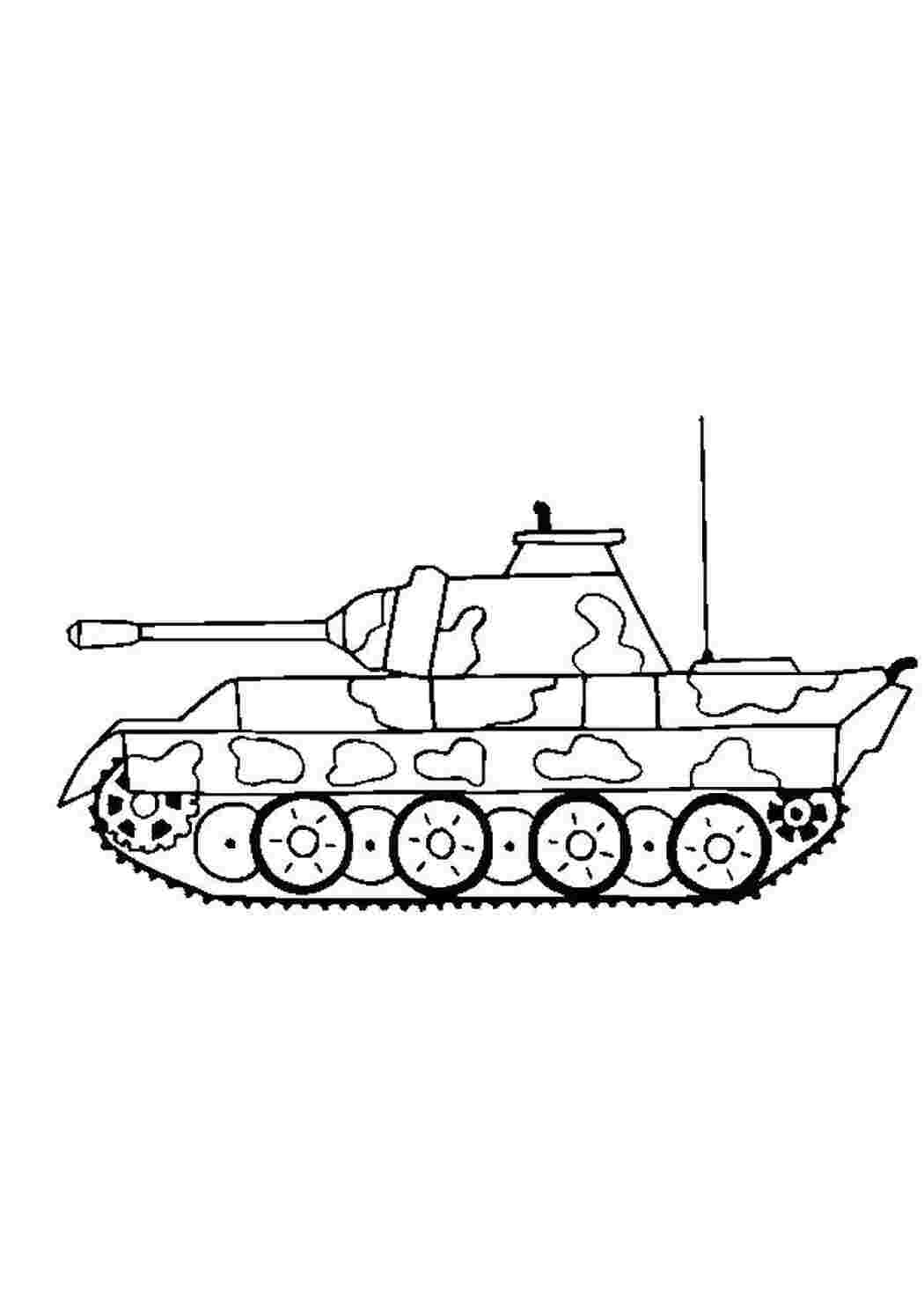 Раскраски Гусеницы танка военные раскраски Военное, машины, танк, оружие