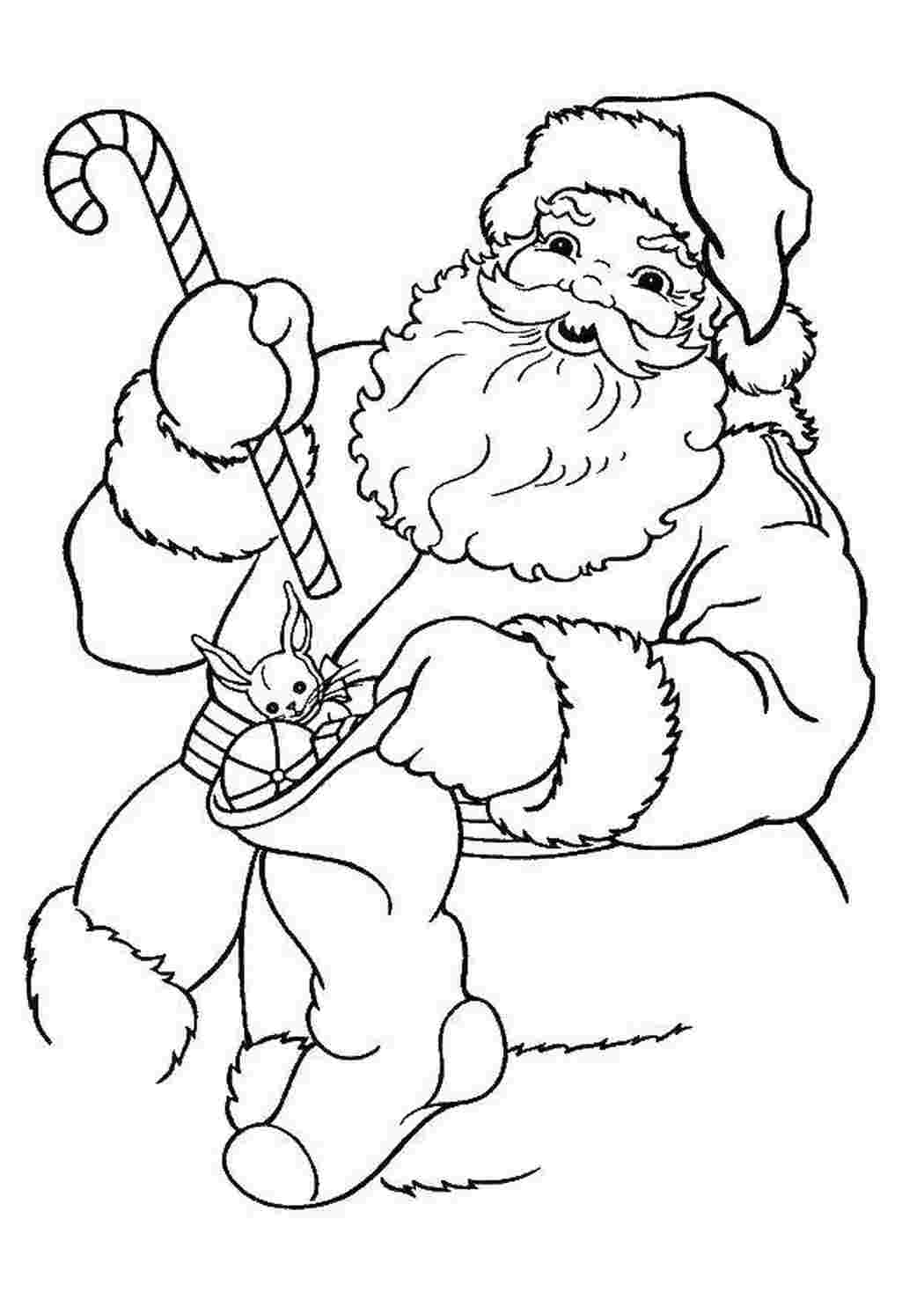 Раскраски Дед мороз дед мороз Дед мороз, Санта клаус, новый год, рождество