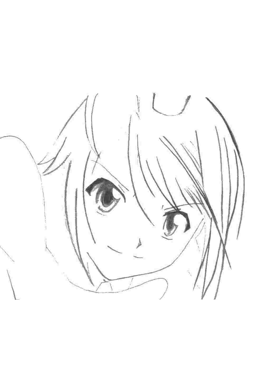 Раскраски Рисуем аниме лицо аниме чара хранители аниме, рисуем, тело, лицо