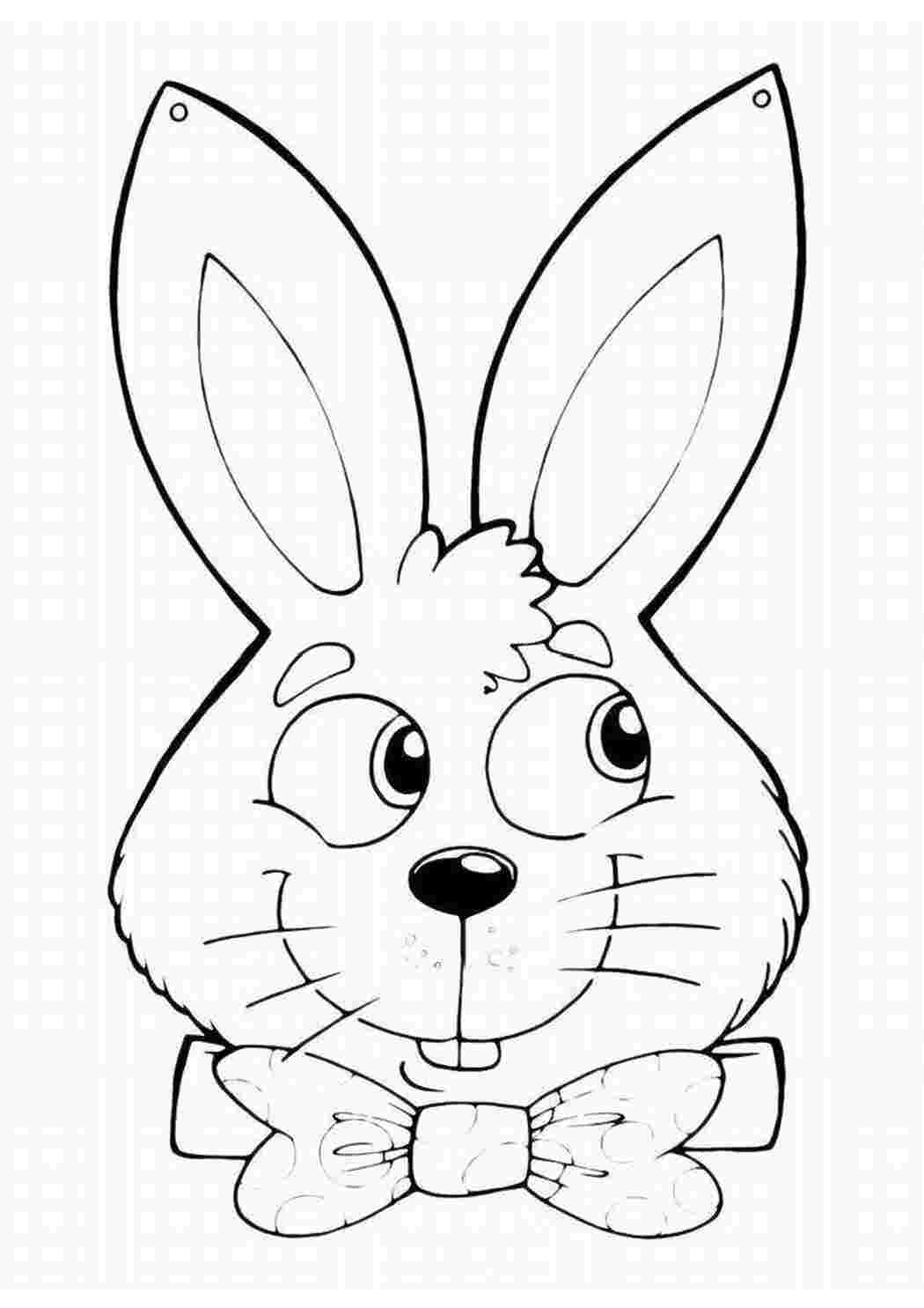 Раскраски Рисунок заяц домашние животные заяц, кролик