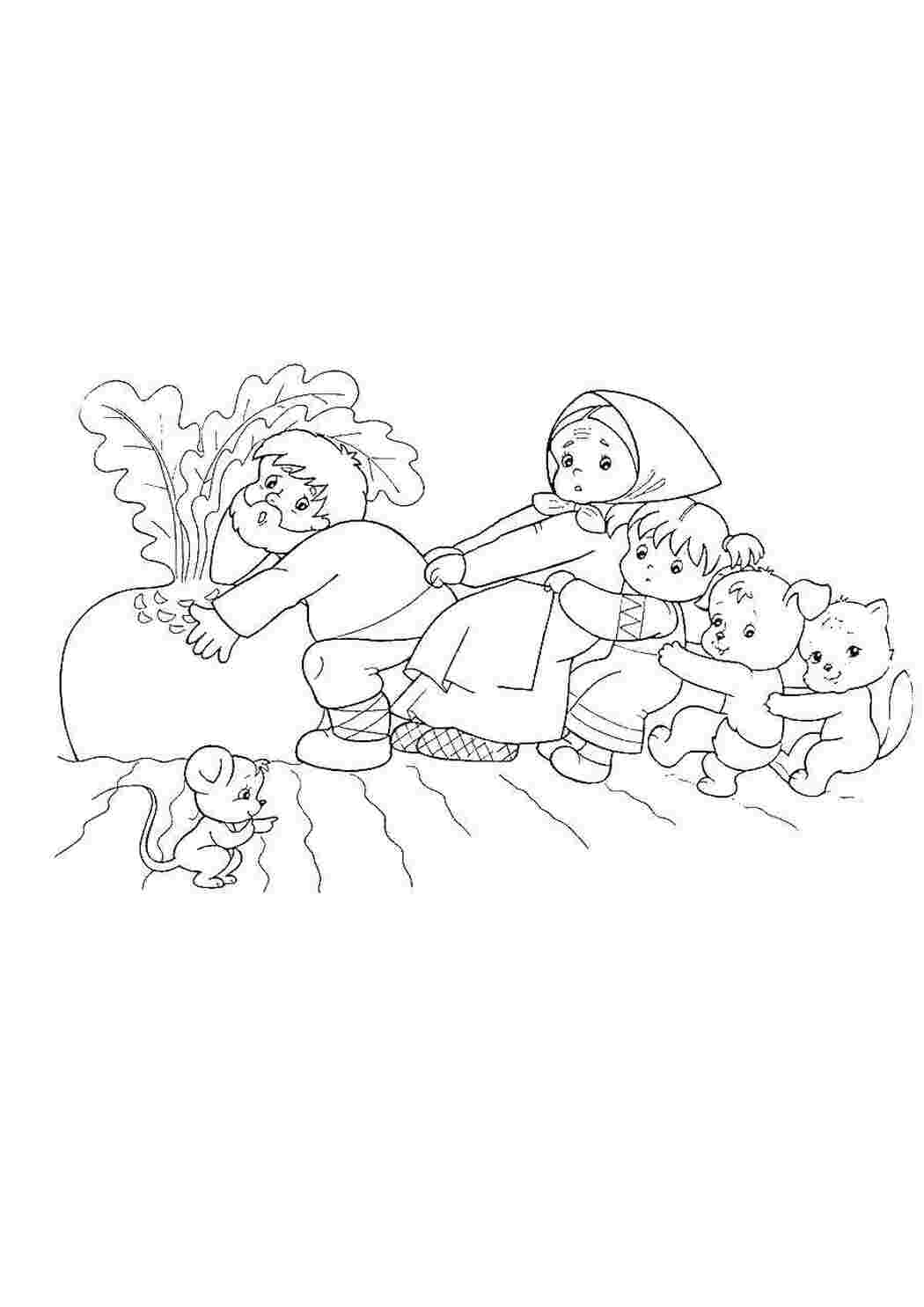 Сказки Сказки, "Репка"