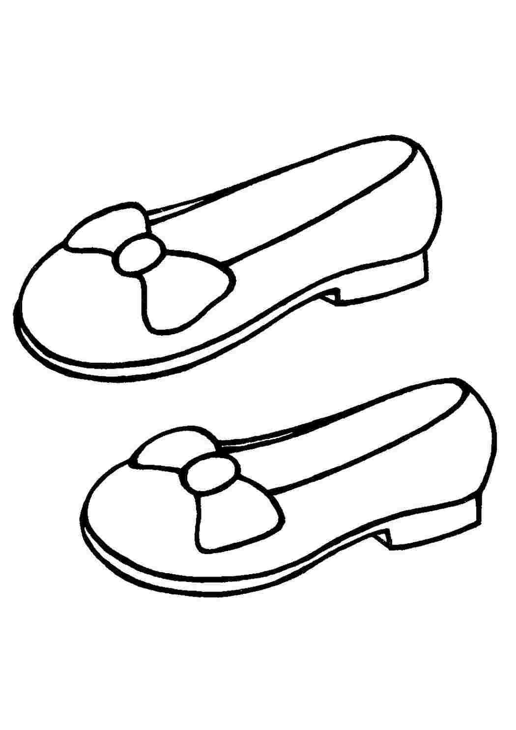 Раскраски Раскраски с туфлями. Женская обувь раскраски для девочек с одеждой и обувью 