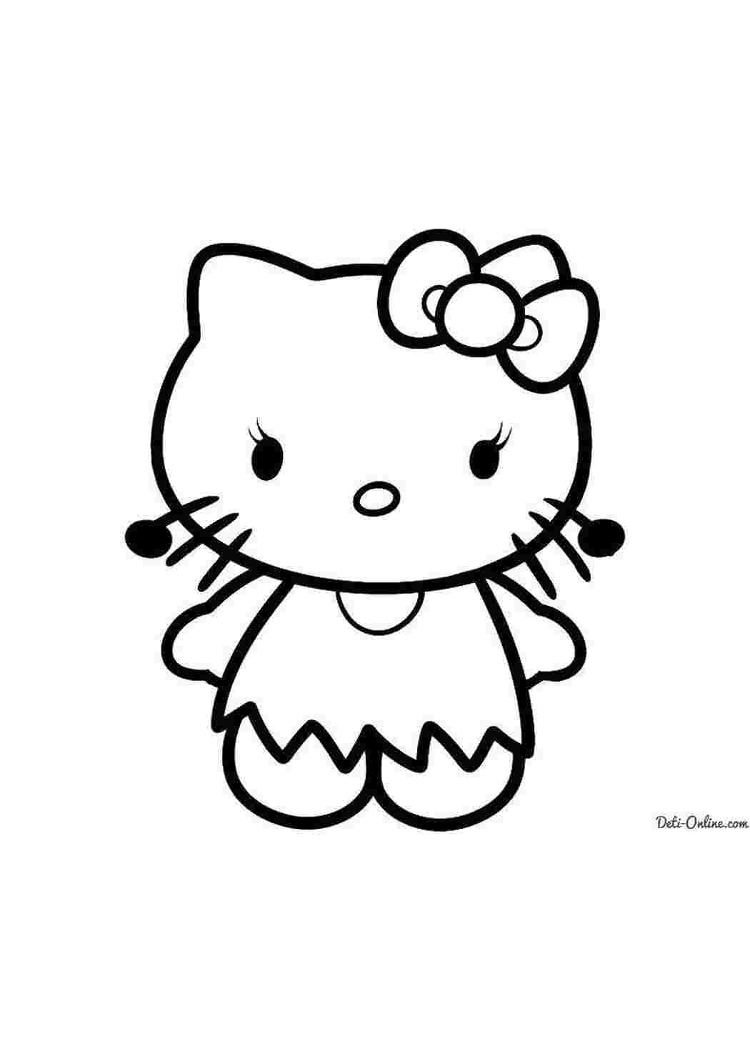 Раскраски, Hello kitty с бантиком, китти Hello Kitty, бантик, кошка, гусь,  бантик, раскраски для детей, Бантик, Мишка с бантиком, Галстук и бант,  Полосатый кот с бантиком играет с клубком.