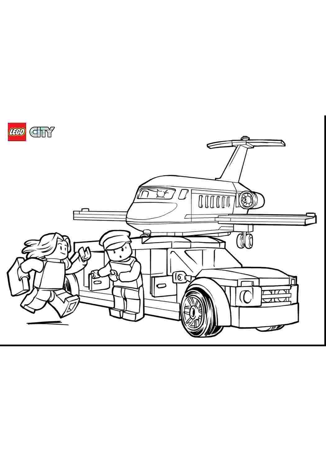 Распечатать раскраски LEGO Супергерои