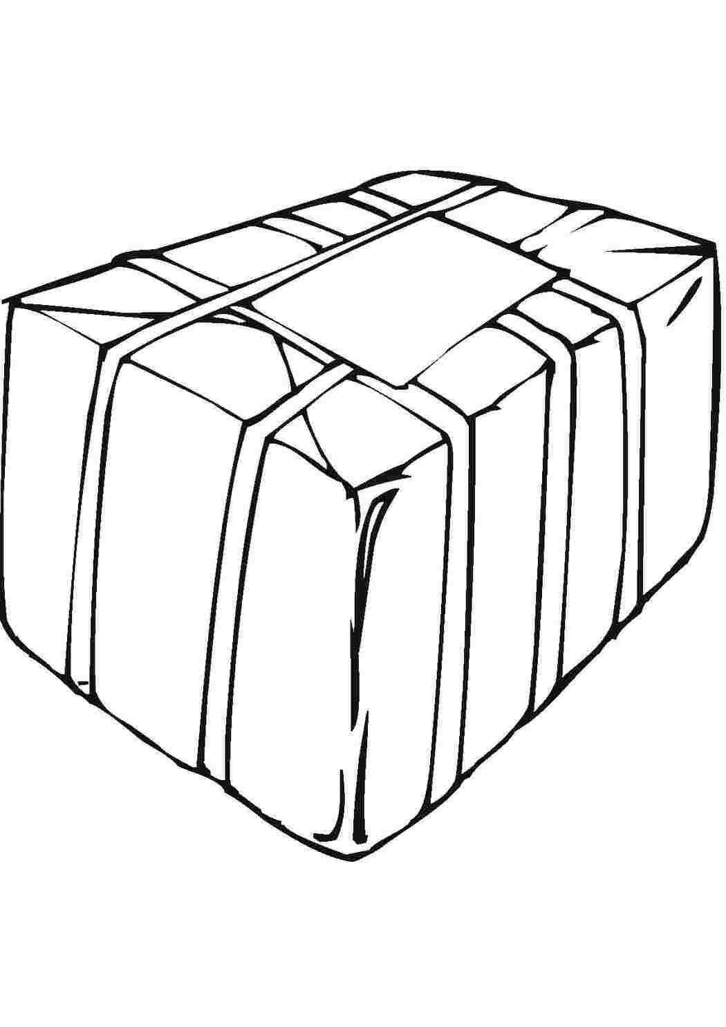 Раскраски Коробка раскраски коробка