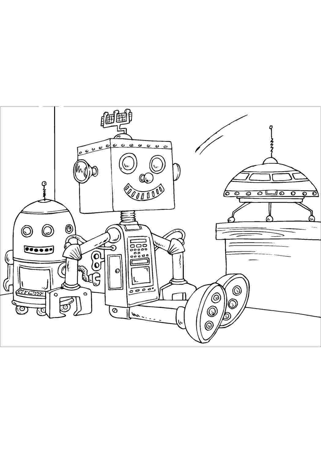 Раскраски, картинки на рабочий стол онлайн, Маленькие роботы сидят  Раскраски для детей мальчиков, картинки на рабочий стол онлайн, картинки на  рабочий стол онлайн, картинки на рабочий стол онлайн, картинки на рабочий  стол