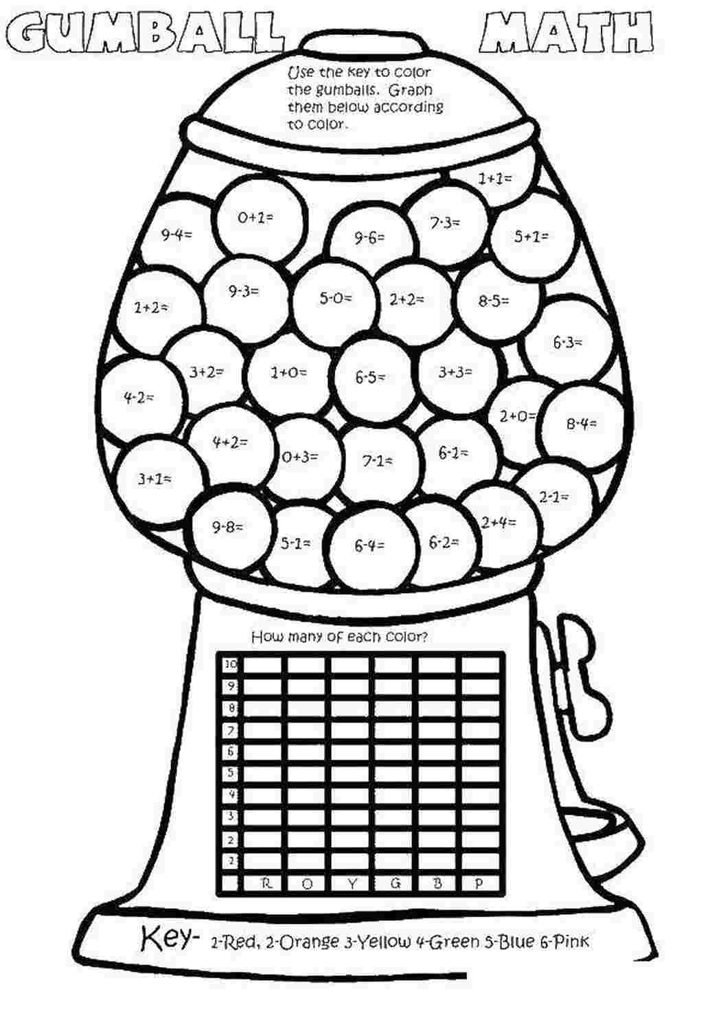 Раскраски Автомат с конфетами математические раскраски автомат, конфеты
