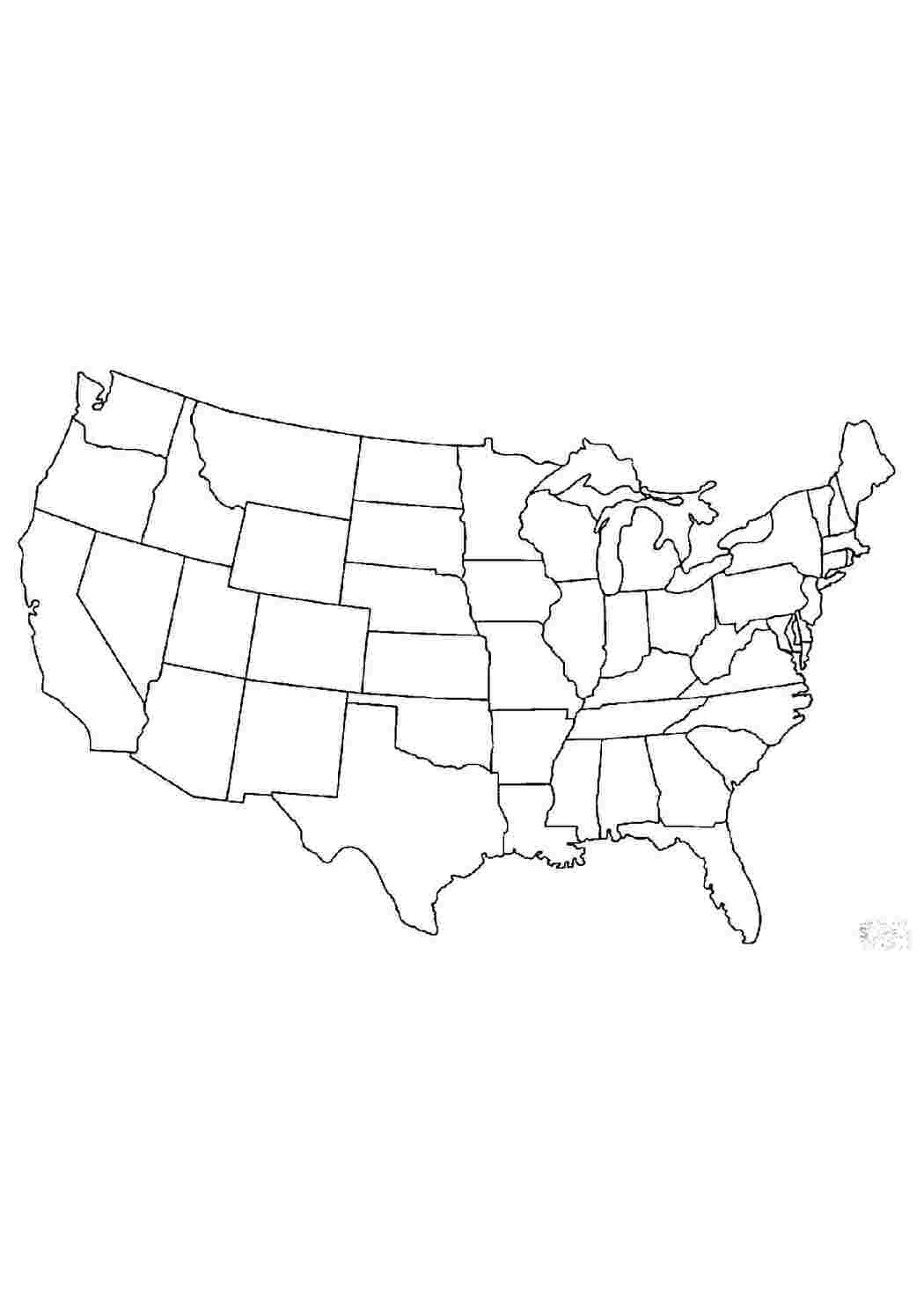 США США, Америка, карта