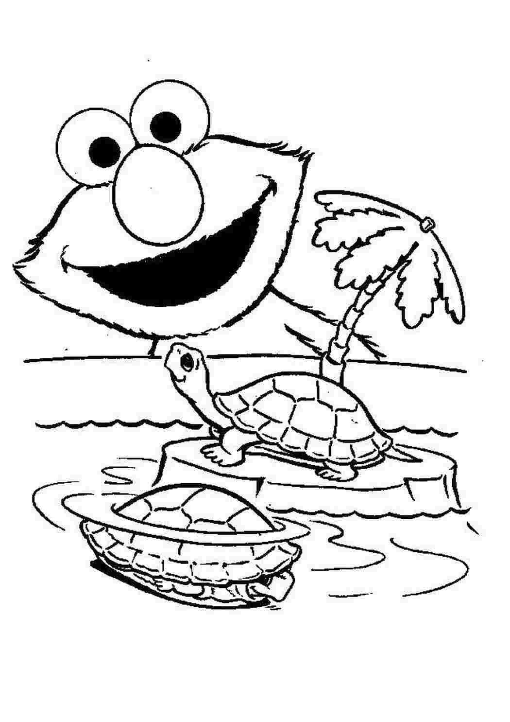 Раскраски Маленькие черепашки Морская черепаха Рептилия, черепаха