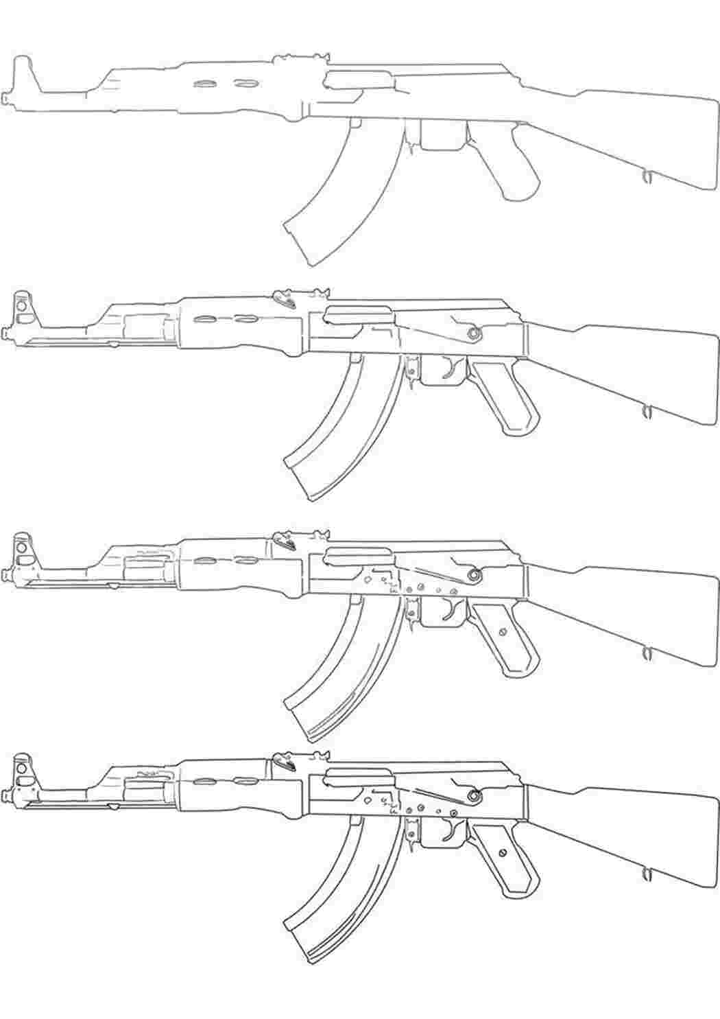 Раскраски, автомат калашникова , Учимся рисовать как нарисовать, Виды  автоматов, Парень с игровым автоматом, Автомат с шариковыми жевачками,  Трафареты Трафареты Трафареты людей , Армейский автомат.