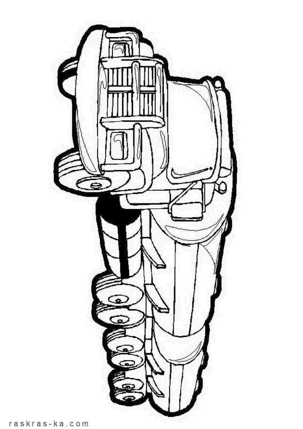 Раскраски картинки на рабочий стол онлайн Грузовик с цистерной Раскраски для мальчиков