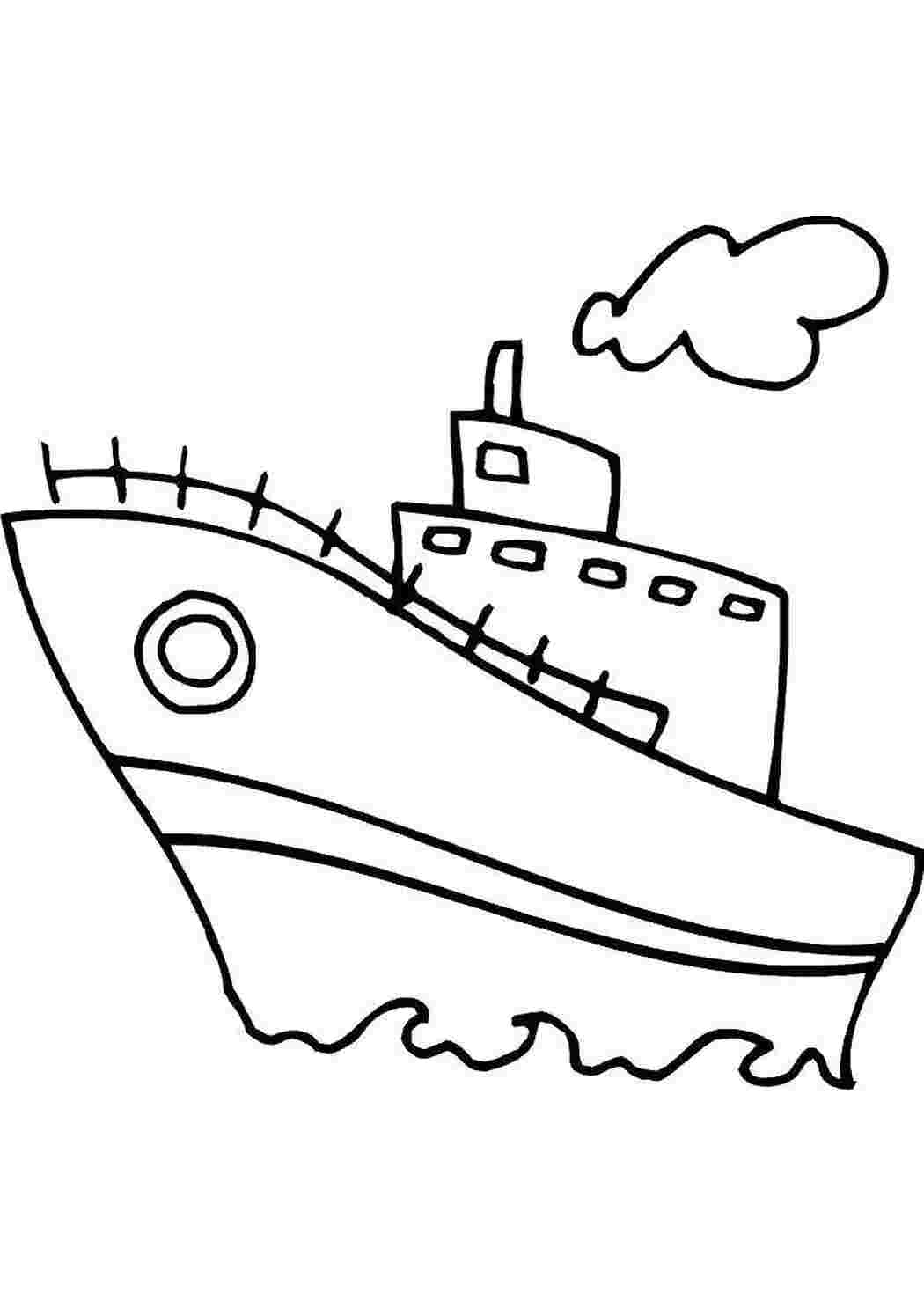 Раскраски Морской транспорт, пороход Транспорт на английском транспорт