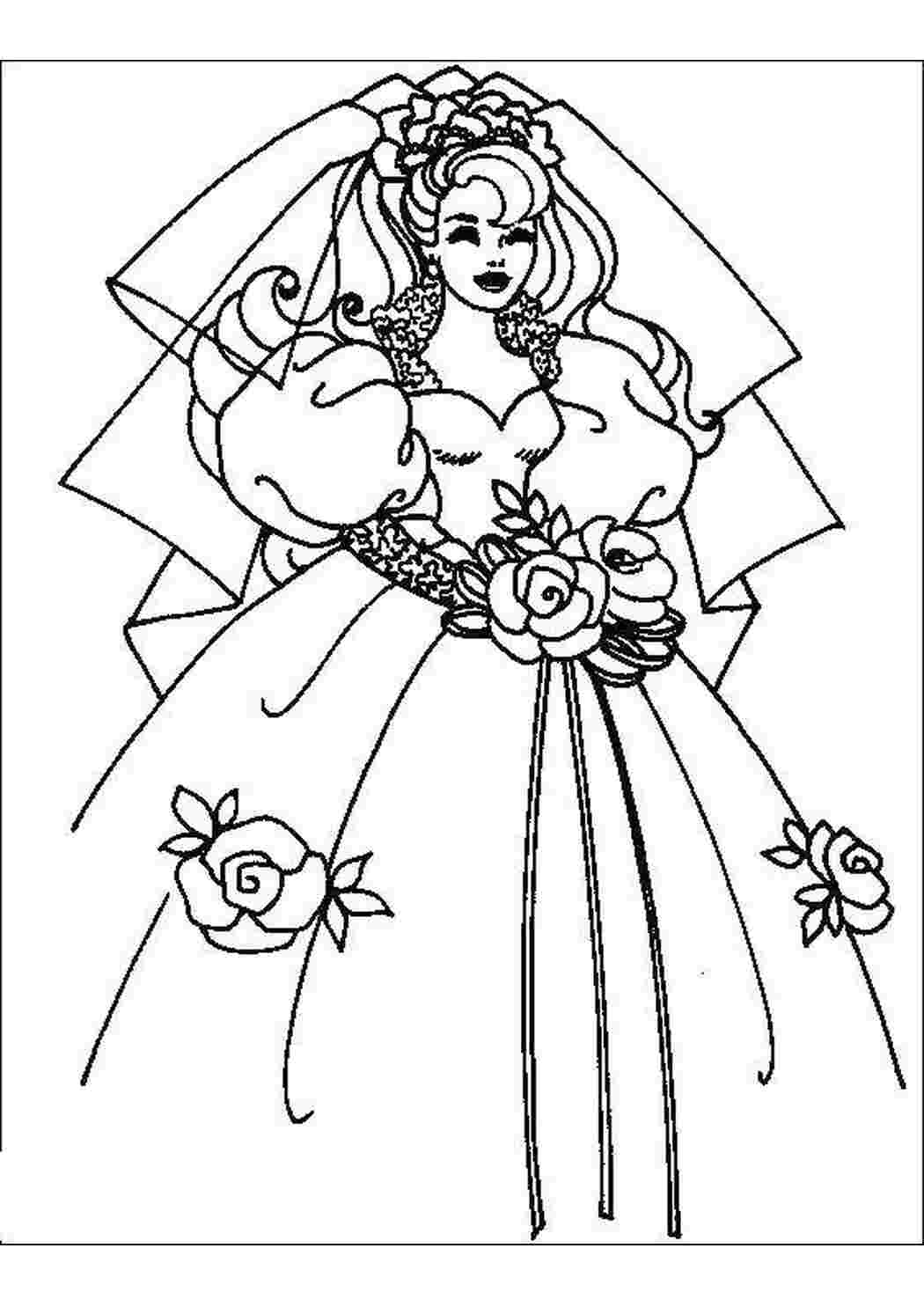 Раскраски Барби (Barbi coloring pages). Раскраски для девочек Барби