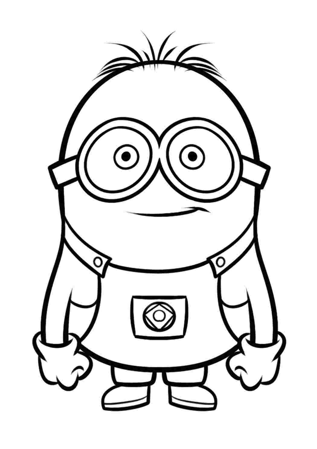 Раскраски гадкий я, раскраска, миньон, улыбка Раскраски Illumination Entertainment 