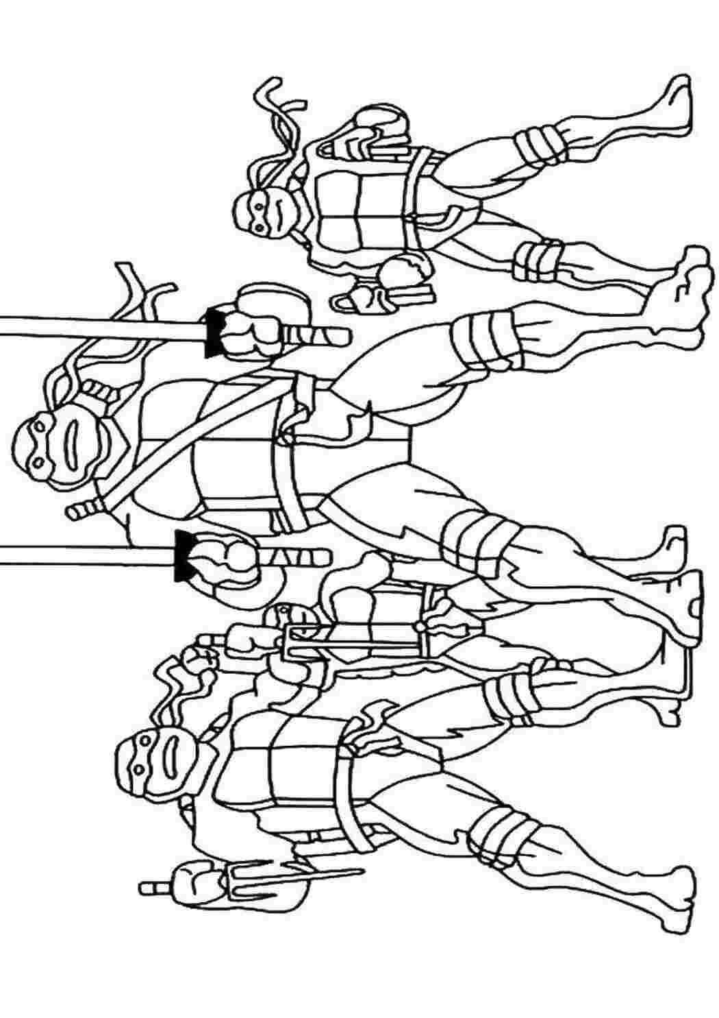 Раскраски Храбрые черепашки ниндзя черепашки ниндзя черепашки ниндзя