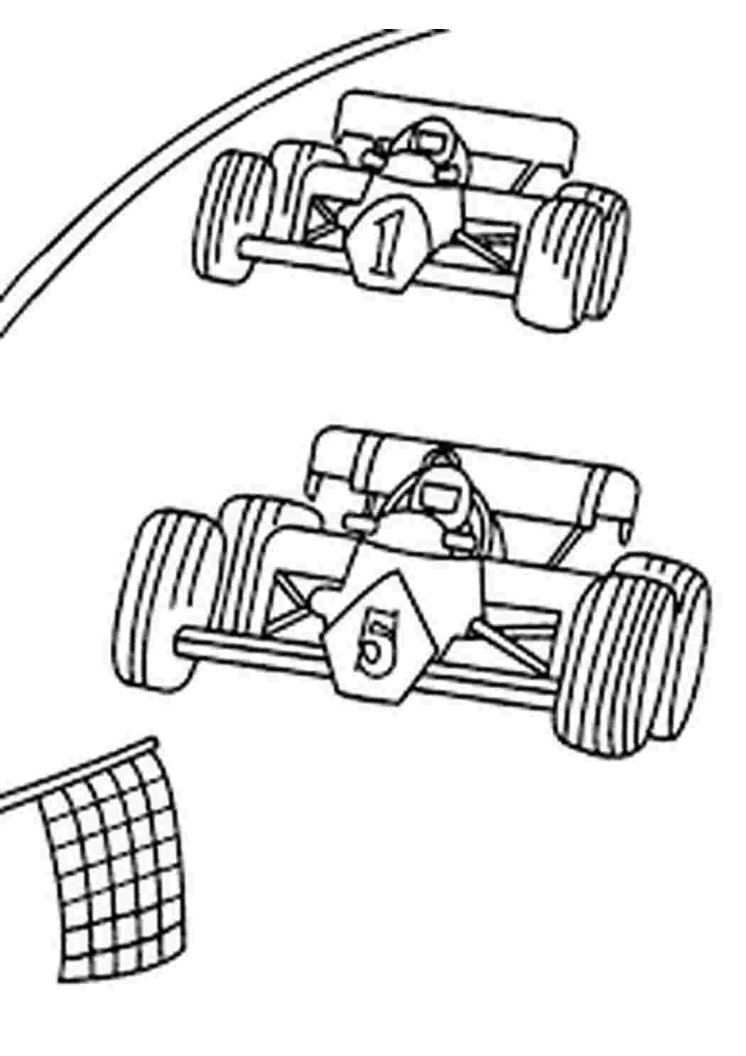  раскраски на тему гонки для детей. Интересные раскраски на тему гонки. Раскраски с машинами, гонки для мальчиков. Раскраски для детей     