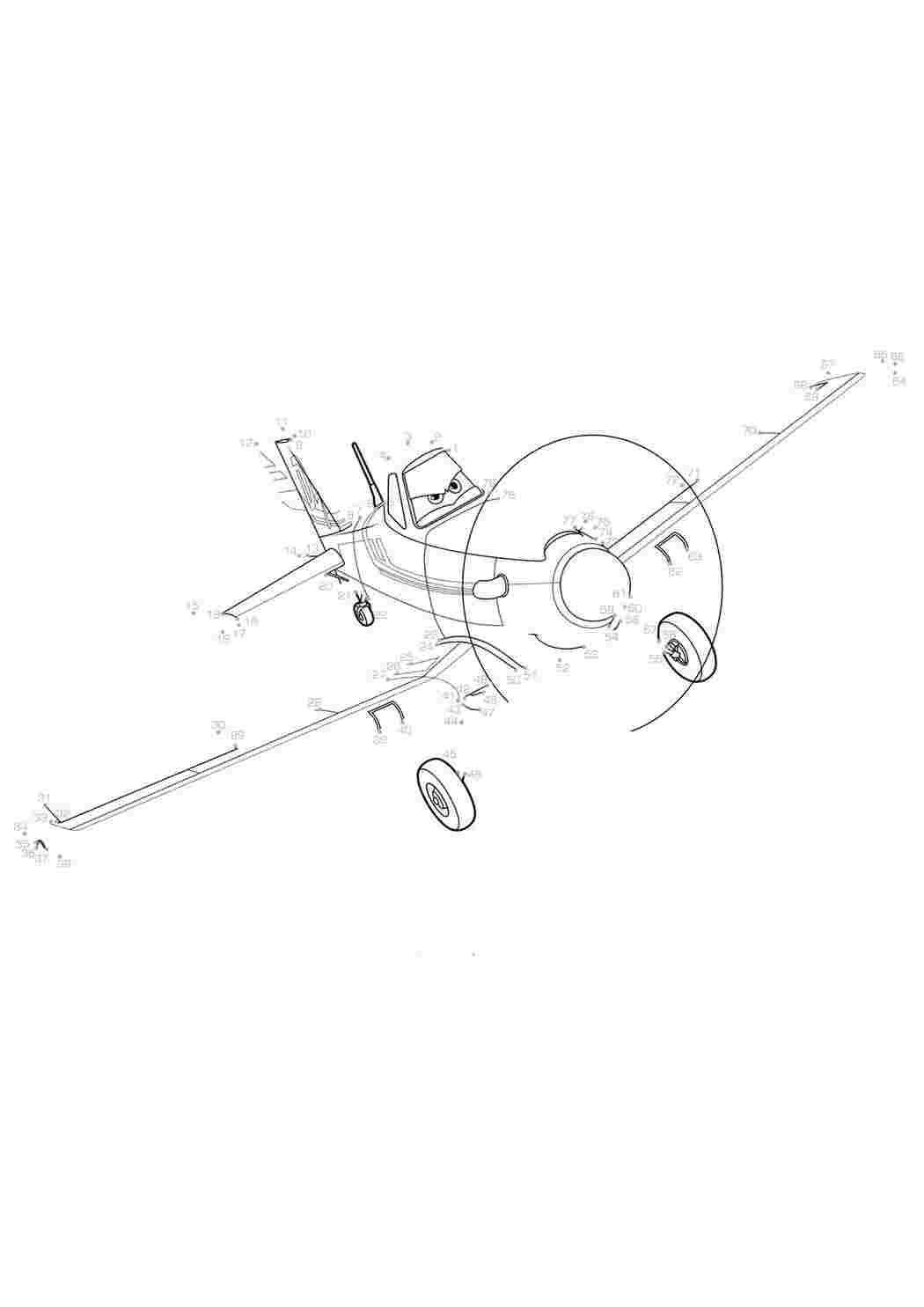 Самолеты дисней, дасти Раскраски для мальчиков