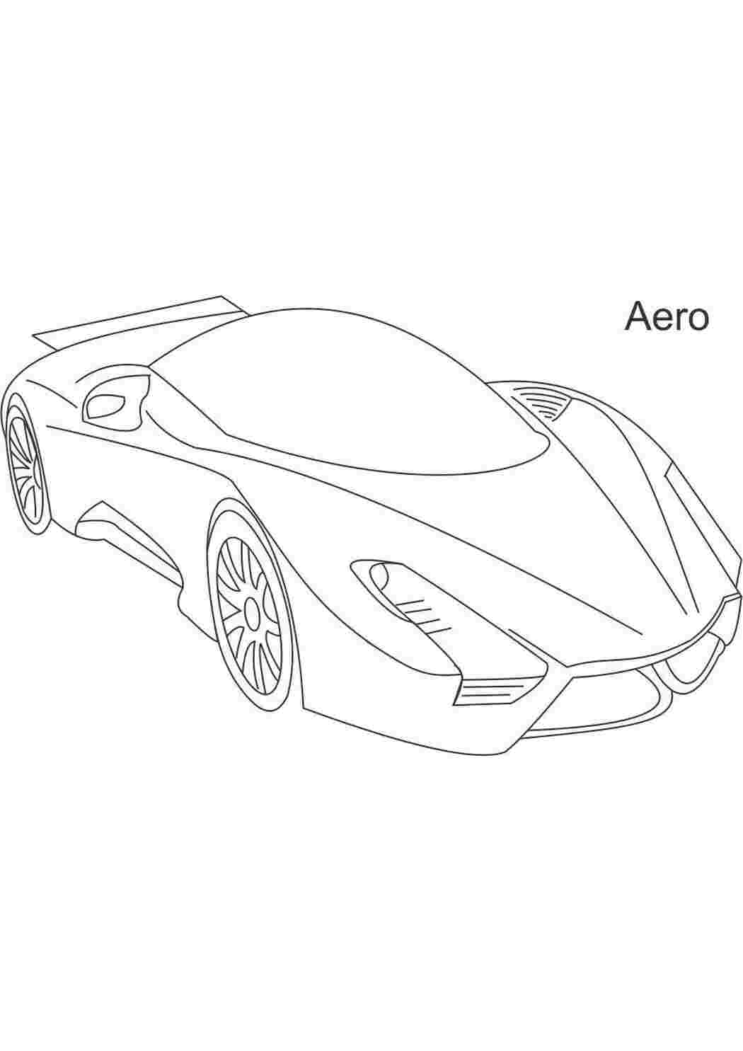 Раскраски картинки на рабочий стол онлайн Суперкары гоночные авто, аэро Раскраски для мальчиков бесплатно