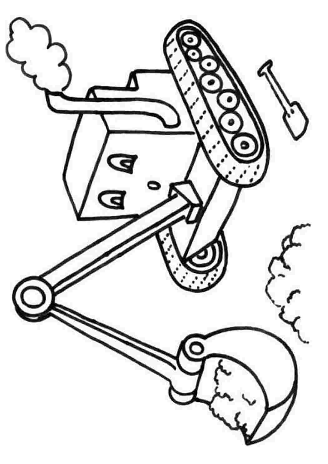  раскраски на тему экскаватор для детей.  раскраски с экскаватором для мальчиков и девочек. Раскраски для детей 