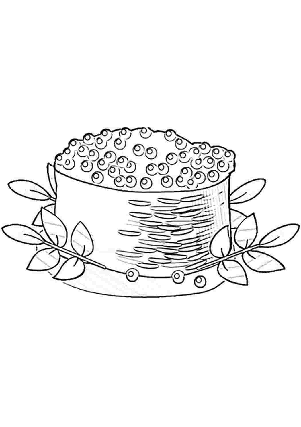 Раскраска суши роллы