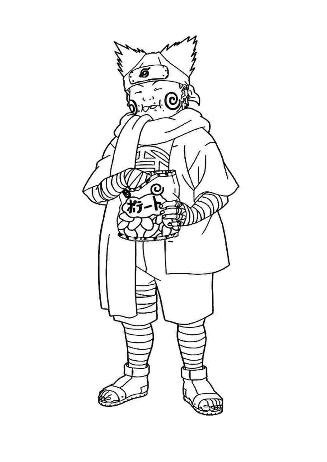 Раскраска Чоджи