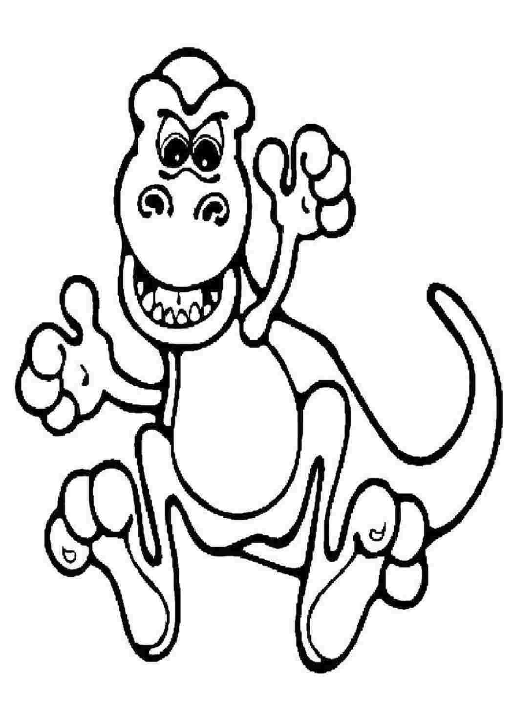 Раскраска Динозавр