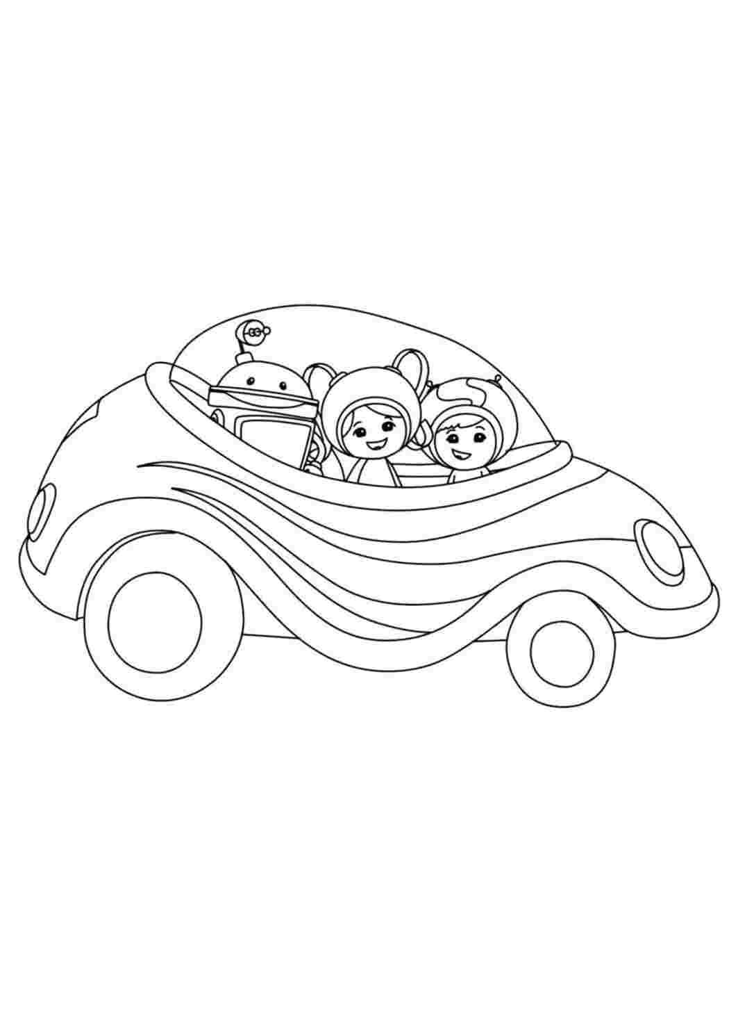 Раскраска Раскраски "умизуми"