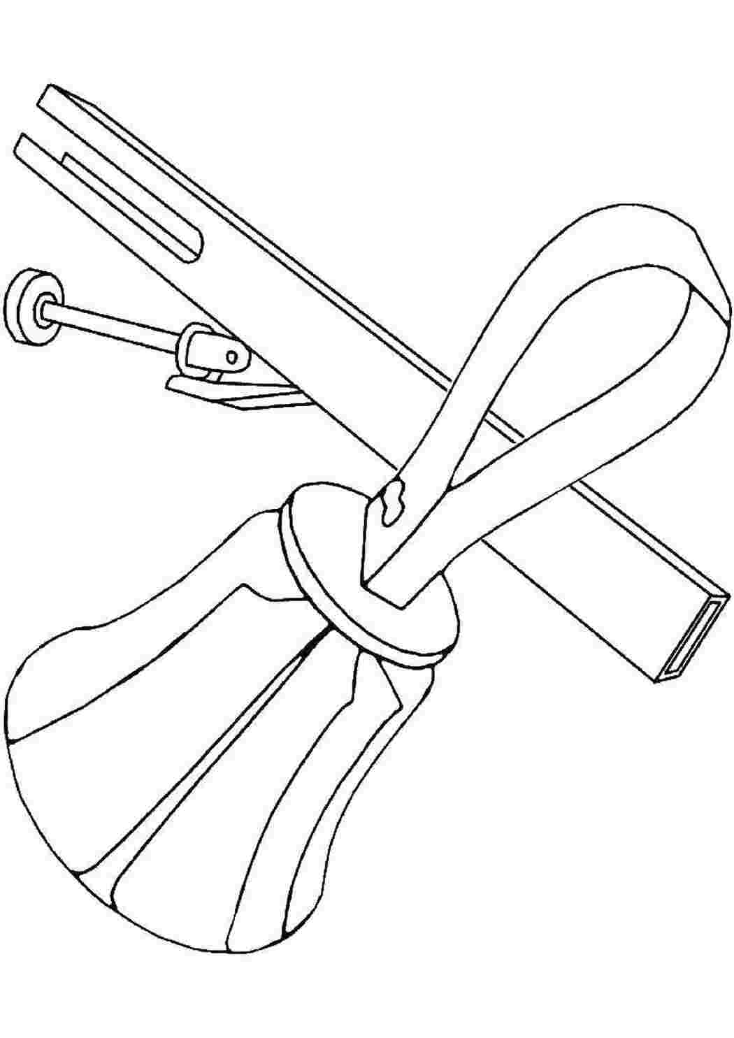 Раскраска Колокольчик