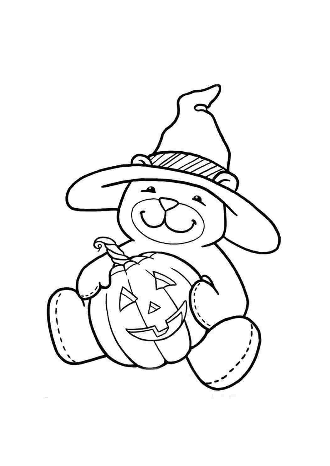 Раскраска Хэллоуин