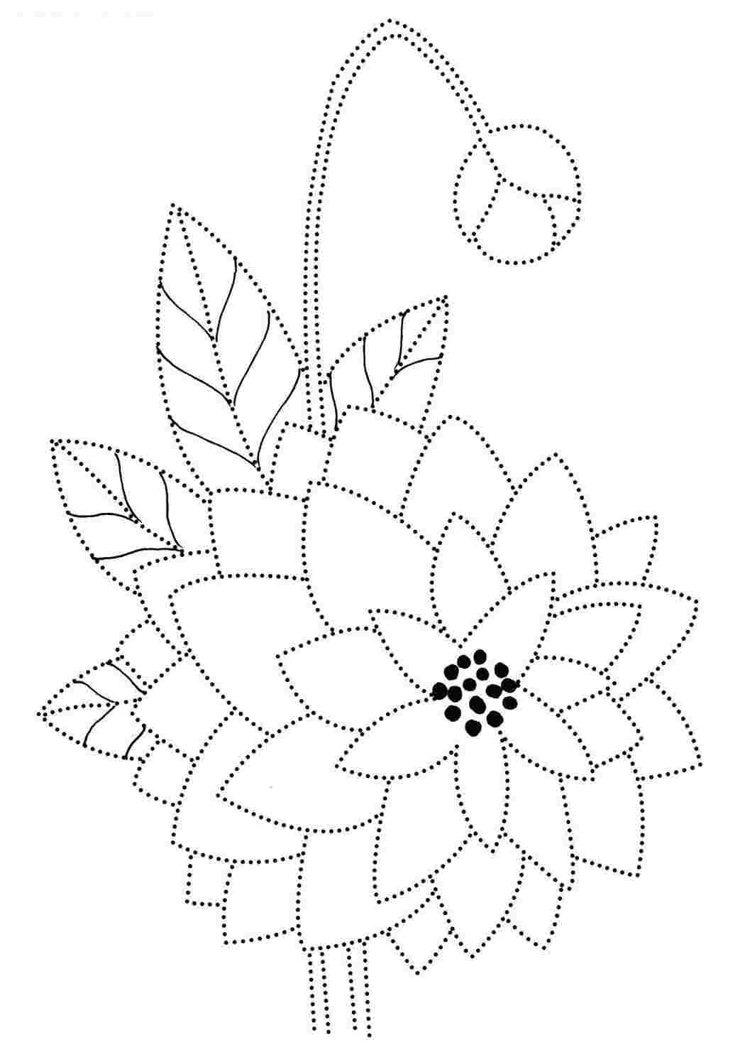 Раскраска Георгин