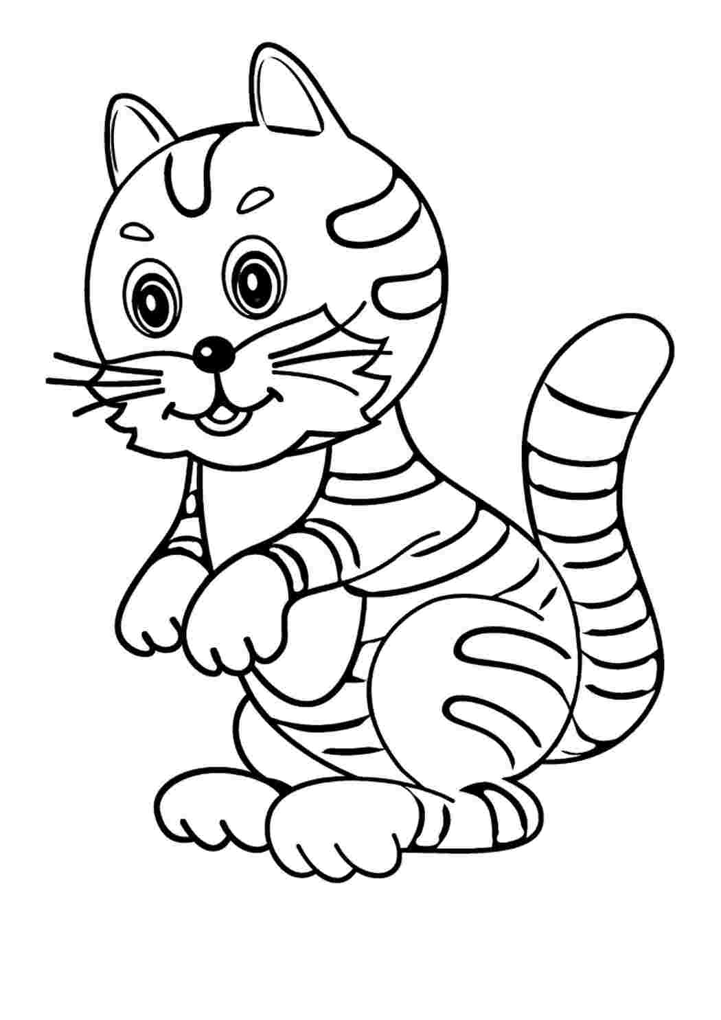 Котенок рисунок для детей