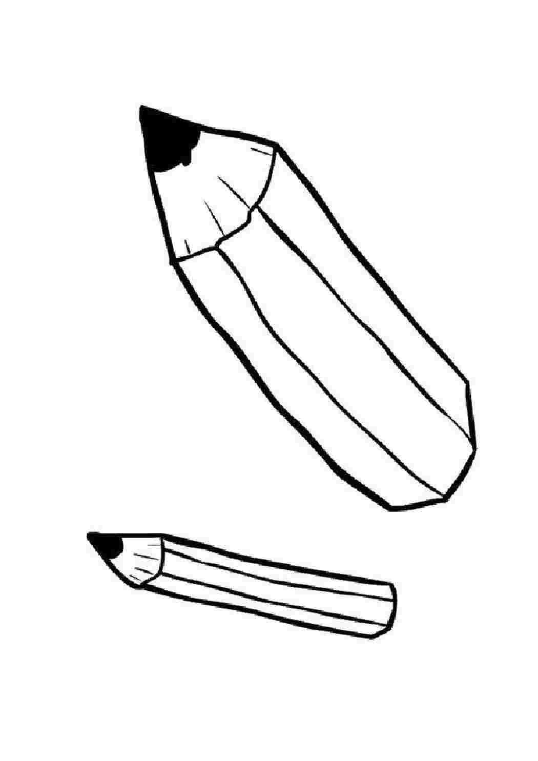 Раскраска Карандаш