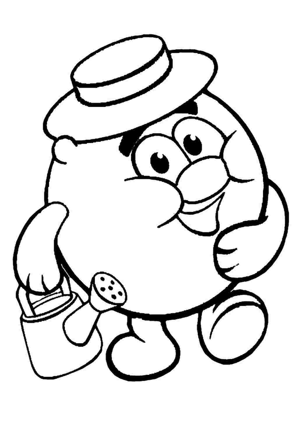 Раскраска Качественные раскраски всех героев из мультфильма про смешариков