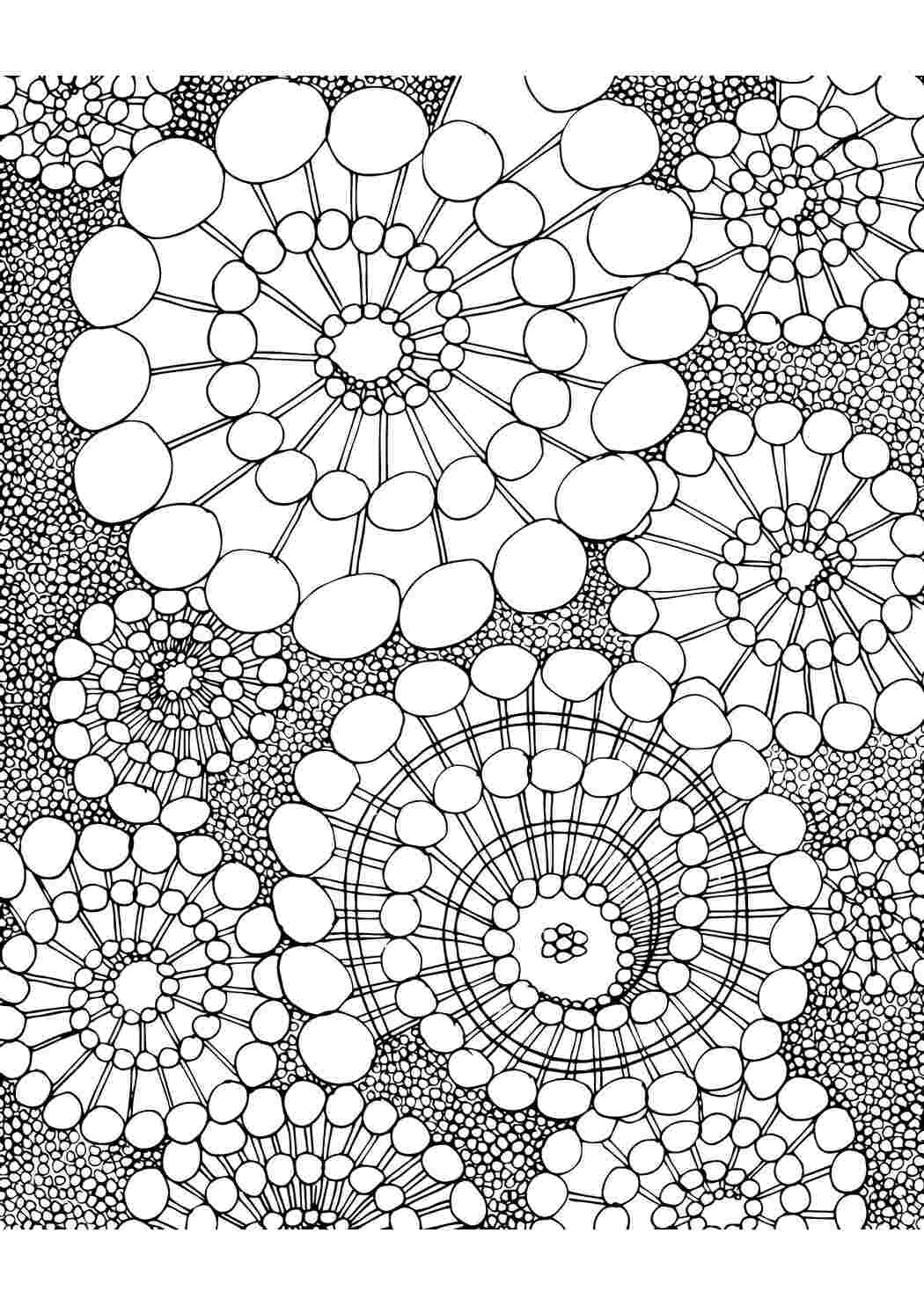 Раскраска Калейдоскоп