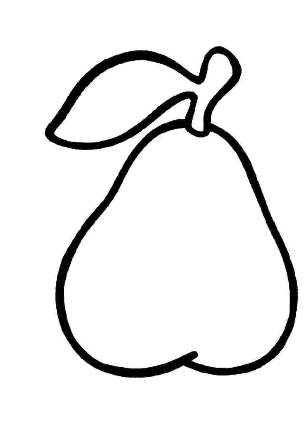 Раскраска Груша