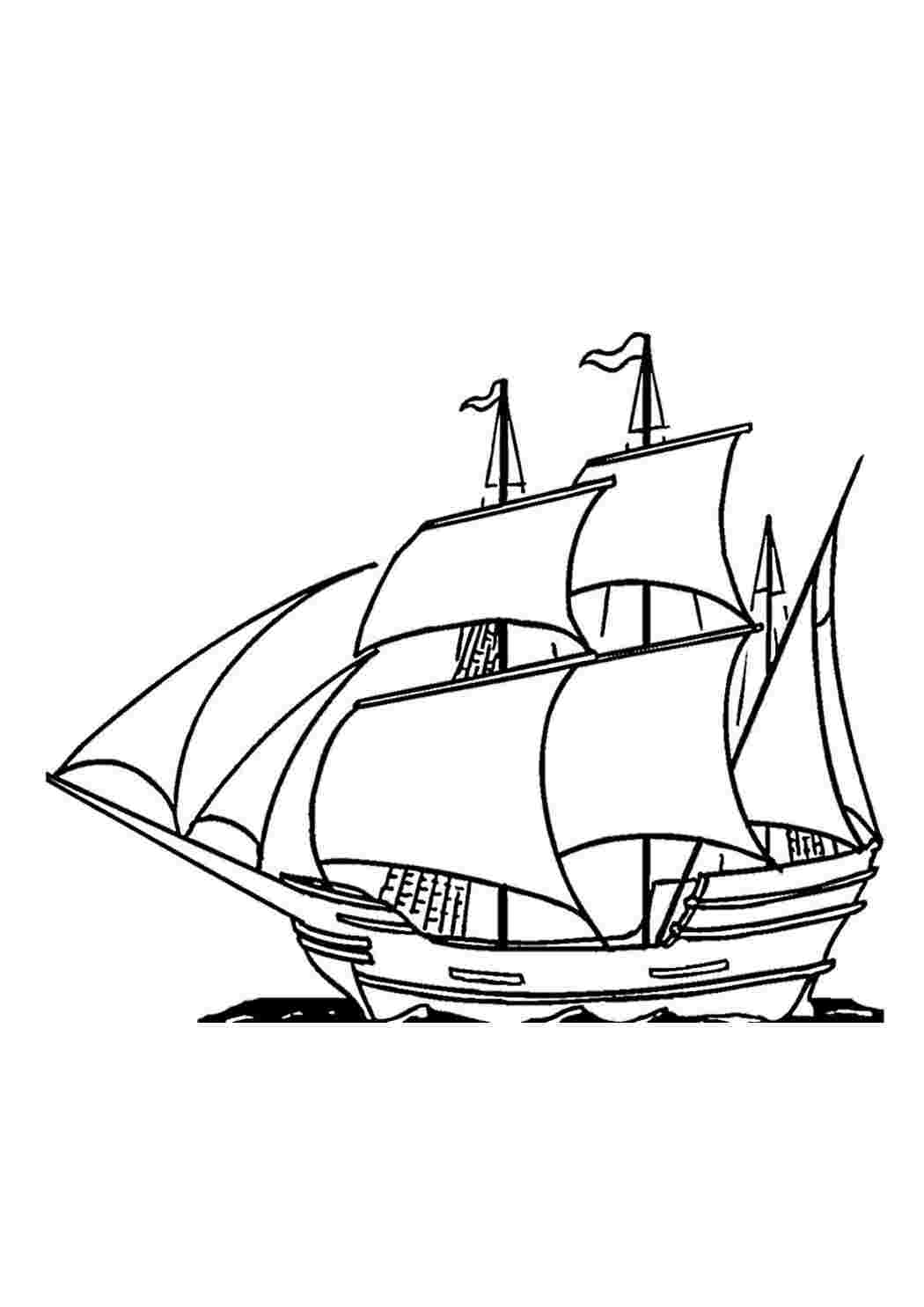 Раскраска Раскраски корабли. раскраски для мальчиков.
