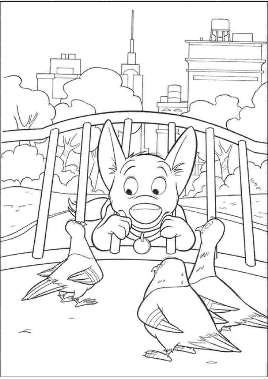 Раскраска Вольт