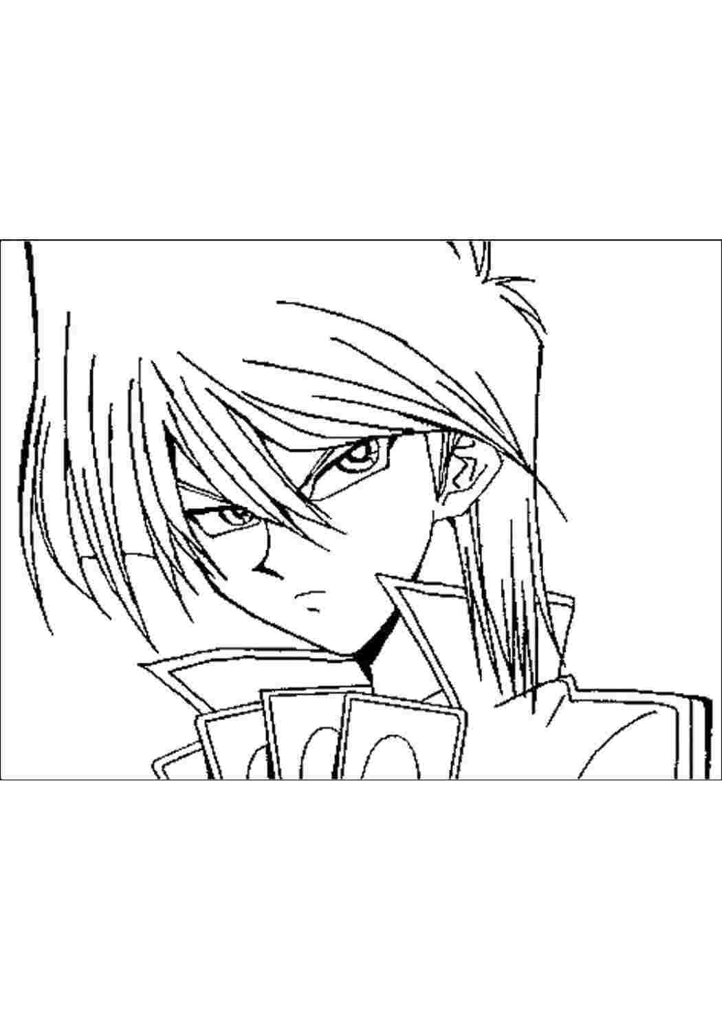 Раскраска Аниме