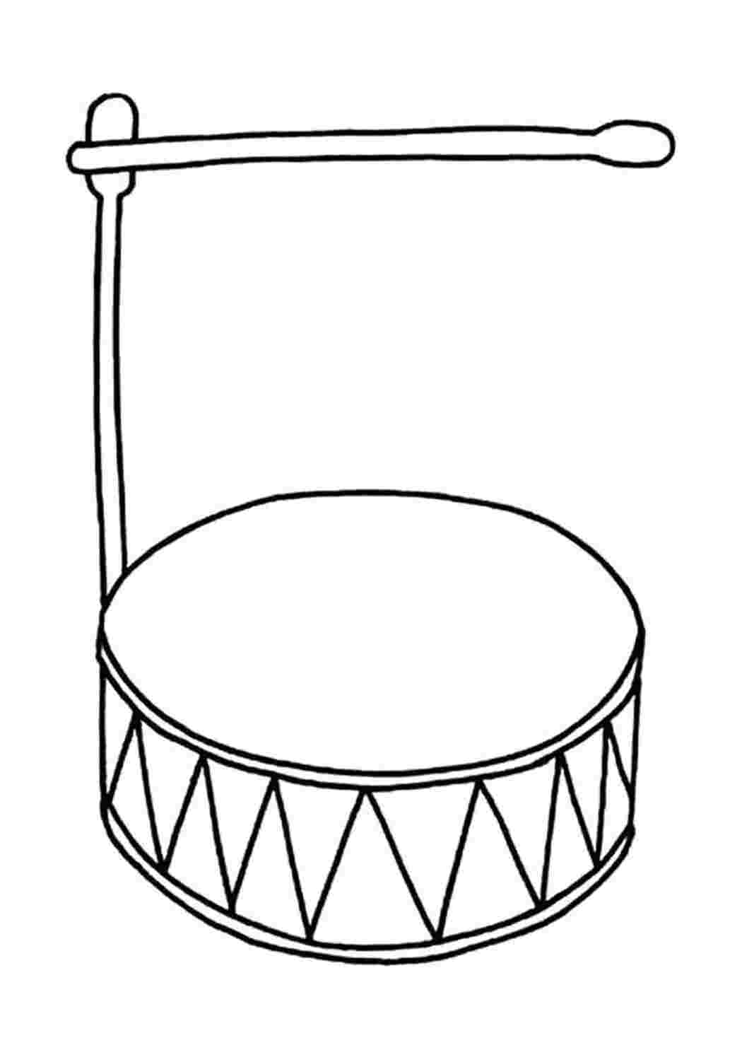 Раскраска Барабан раздаточный