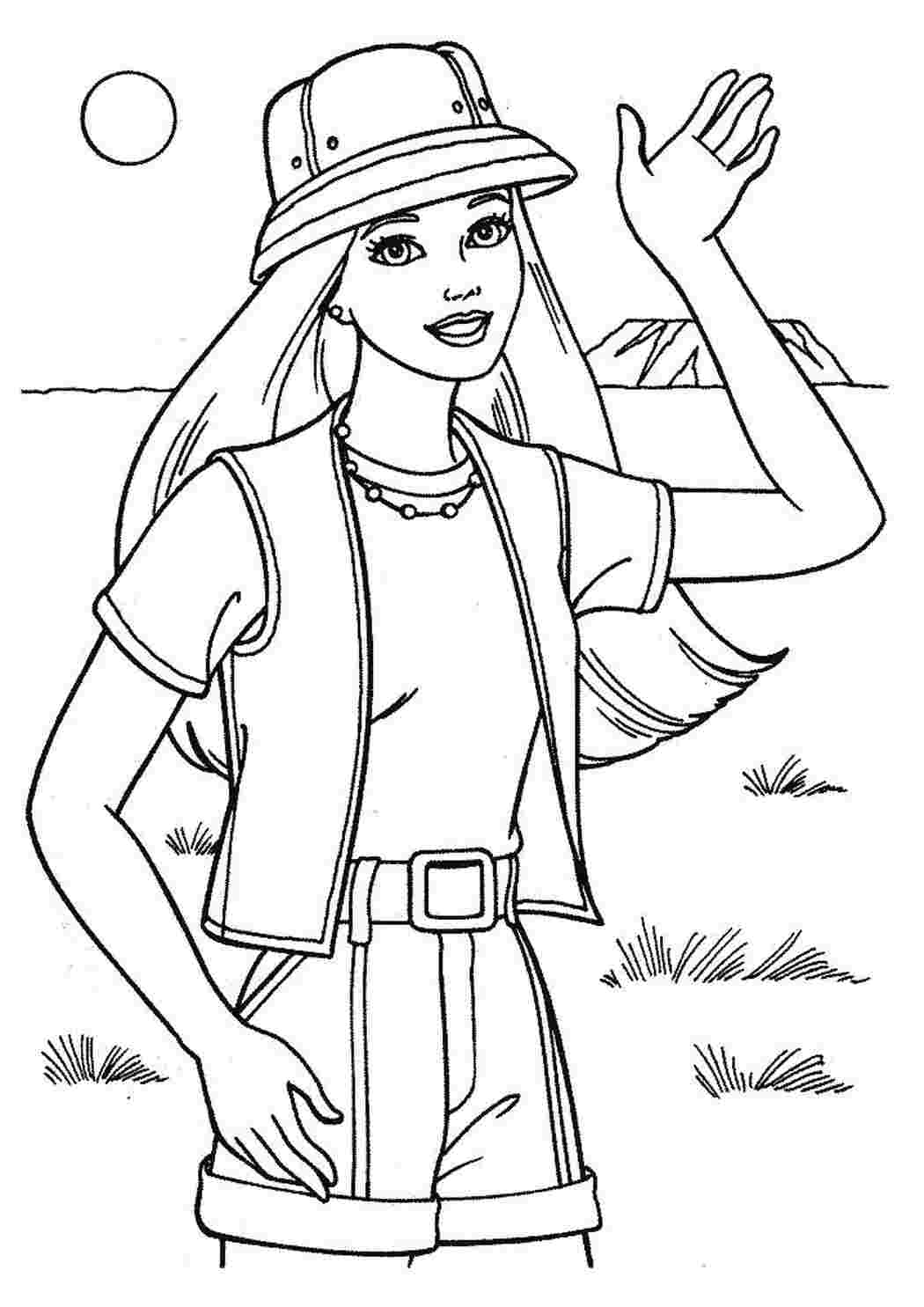 Раскраска Путешествия