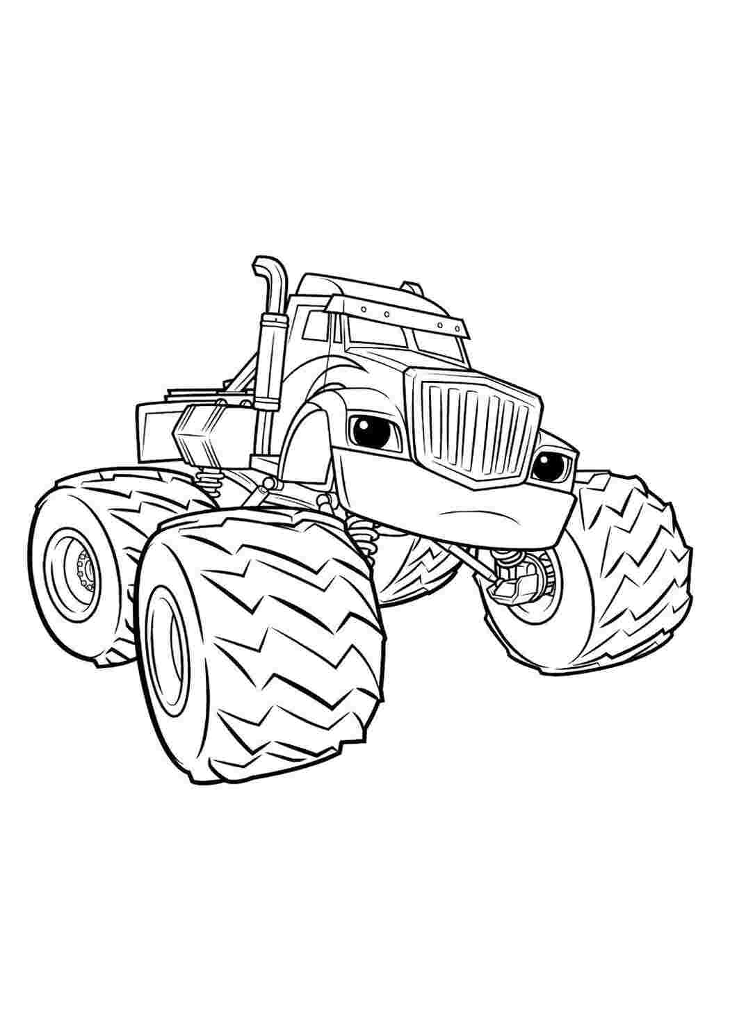 Раскраска Внедорожник