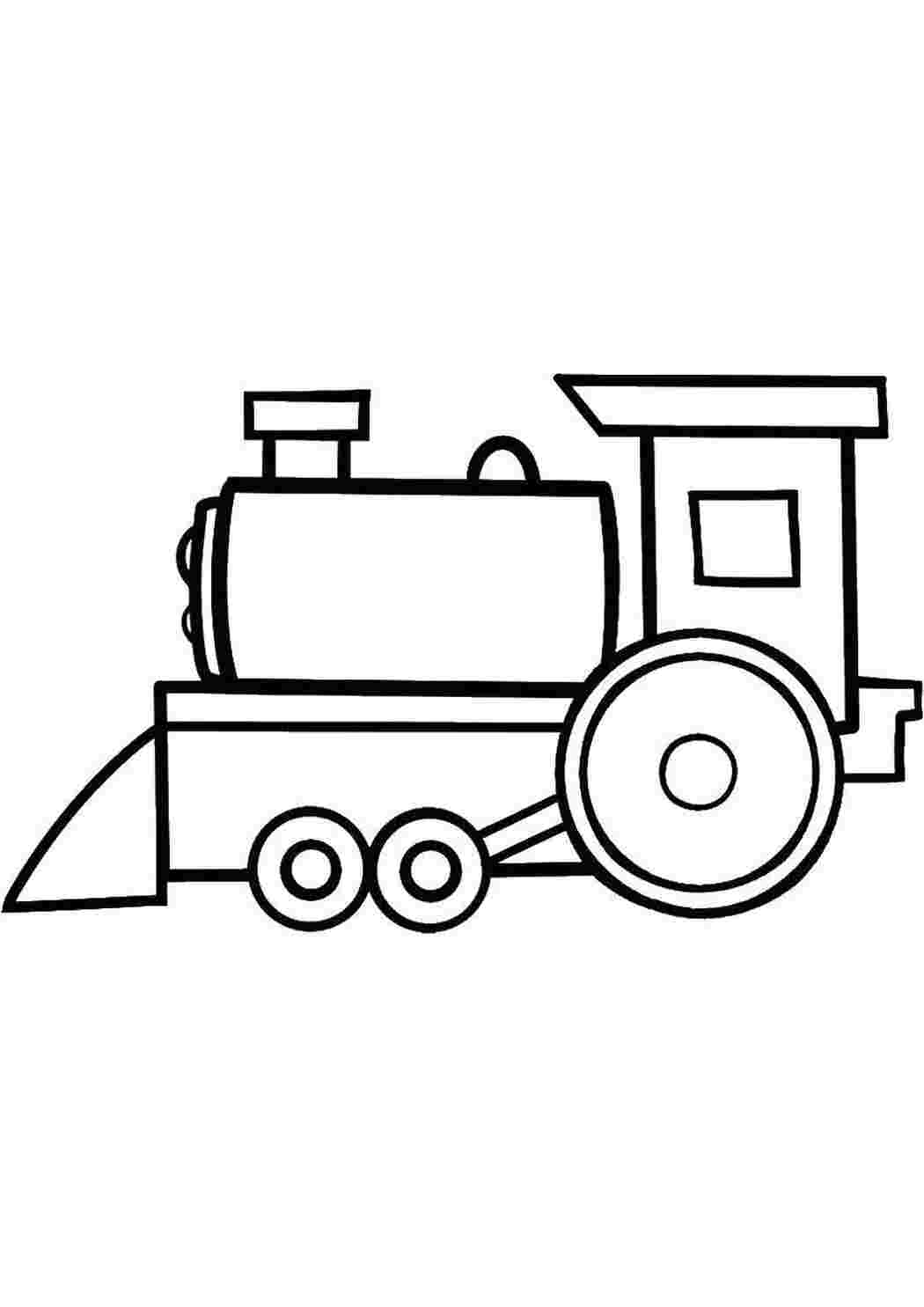 Раскраска Поезд