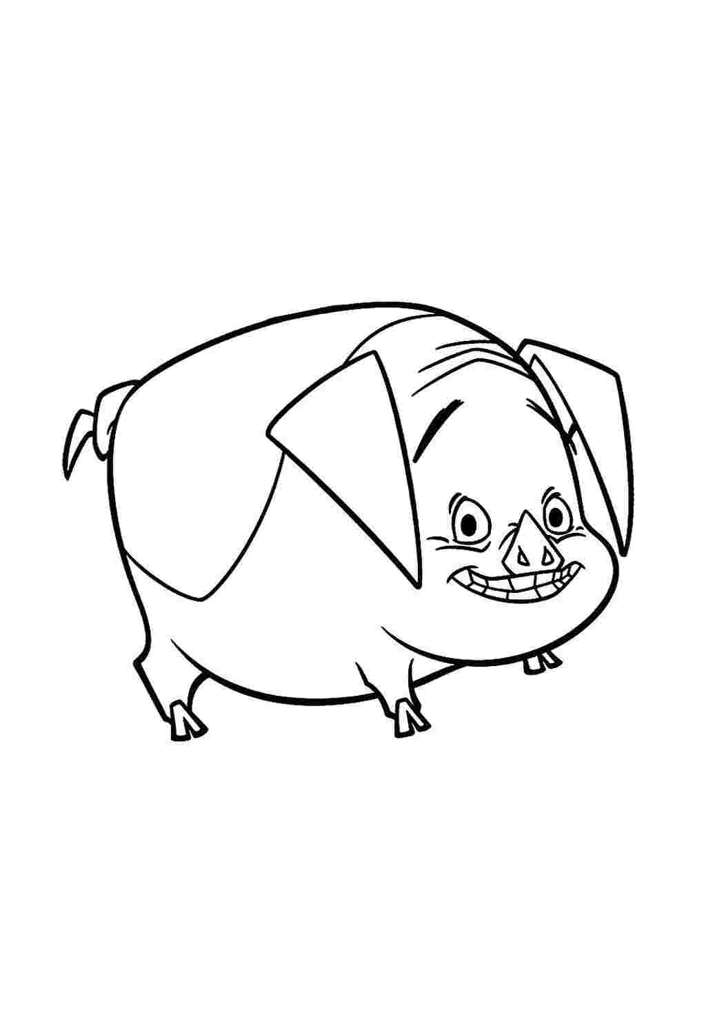 Раскраска  раскраски не бей копытом