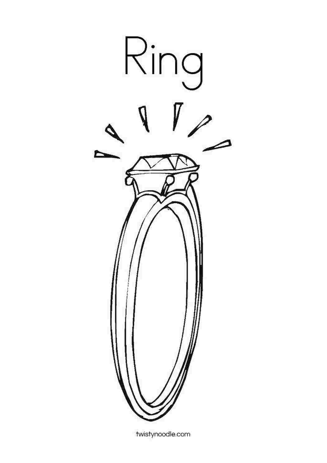 Раскраска кольцо