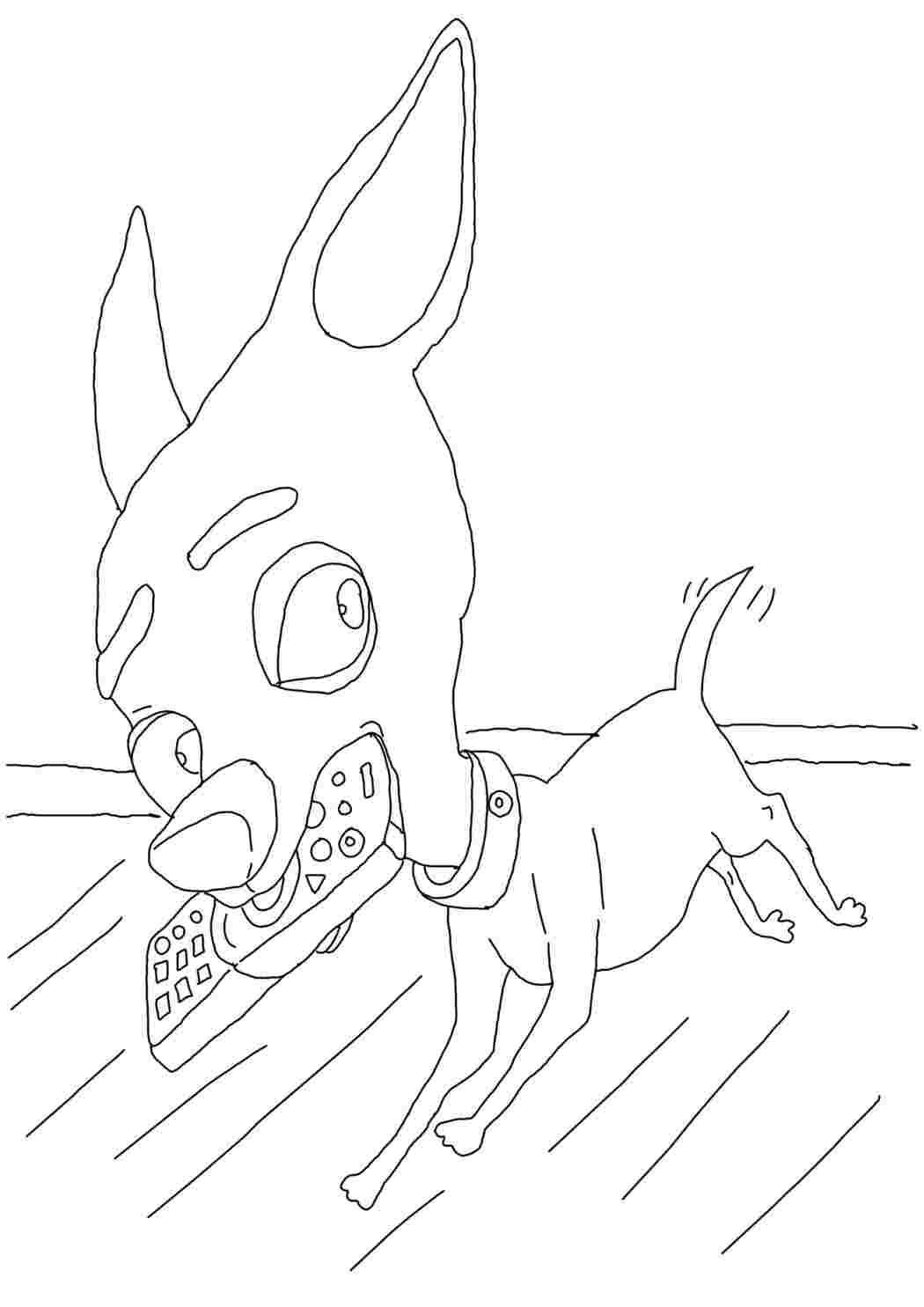 Раскраска кусачка