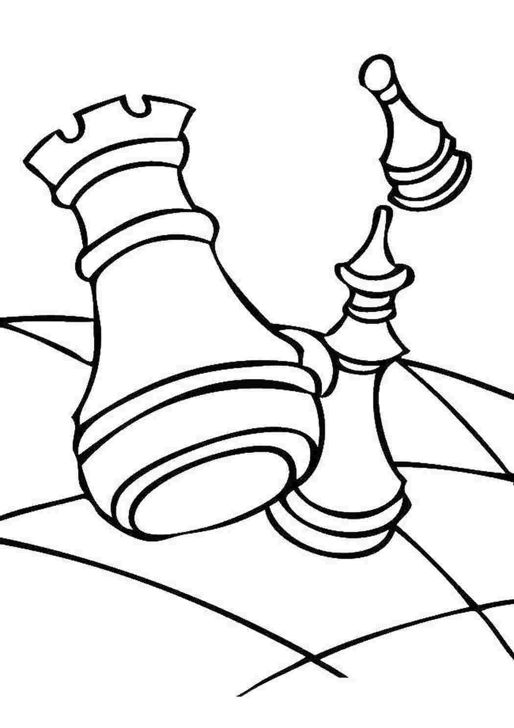 Раскраска Шахматы